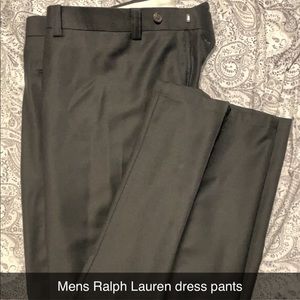 Mens Dress Pants. Ralph Lauren 40x32 Black
